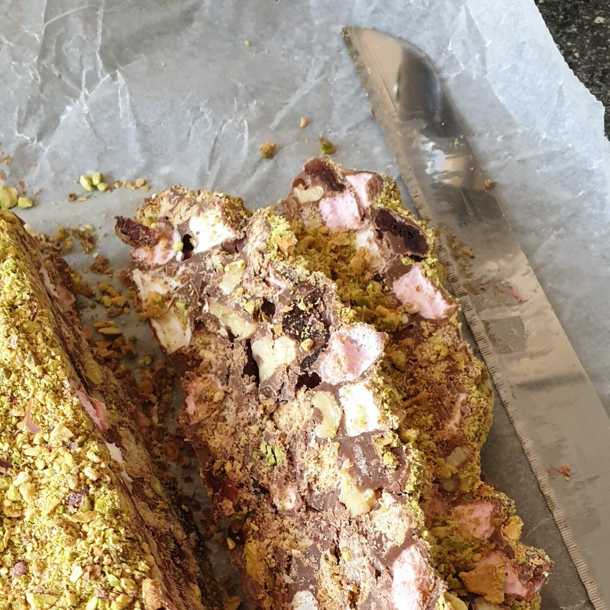 Je bekijkt nu Chocolade rocky repen