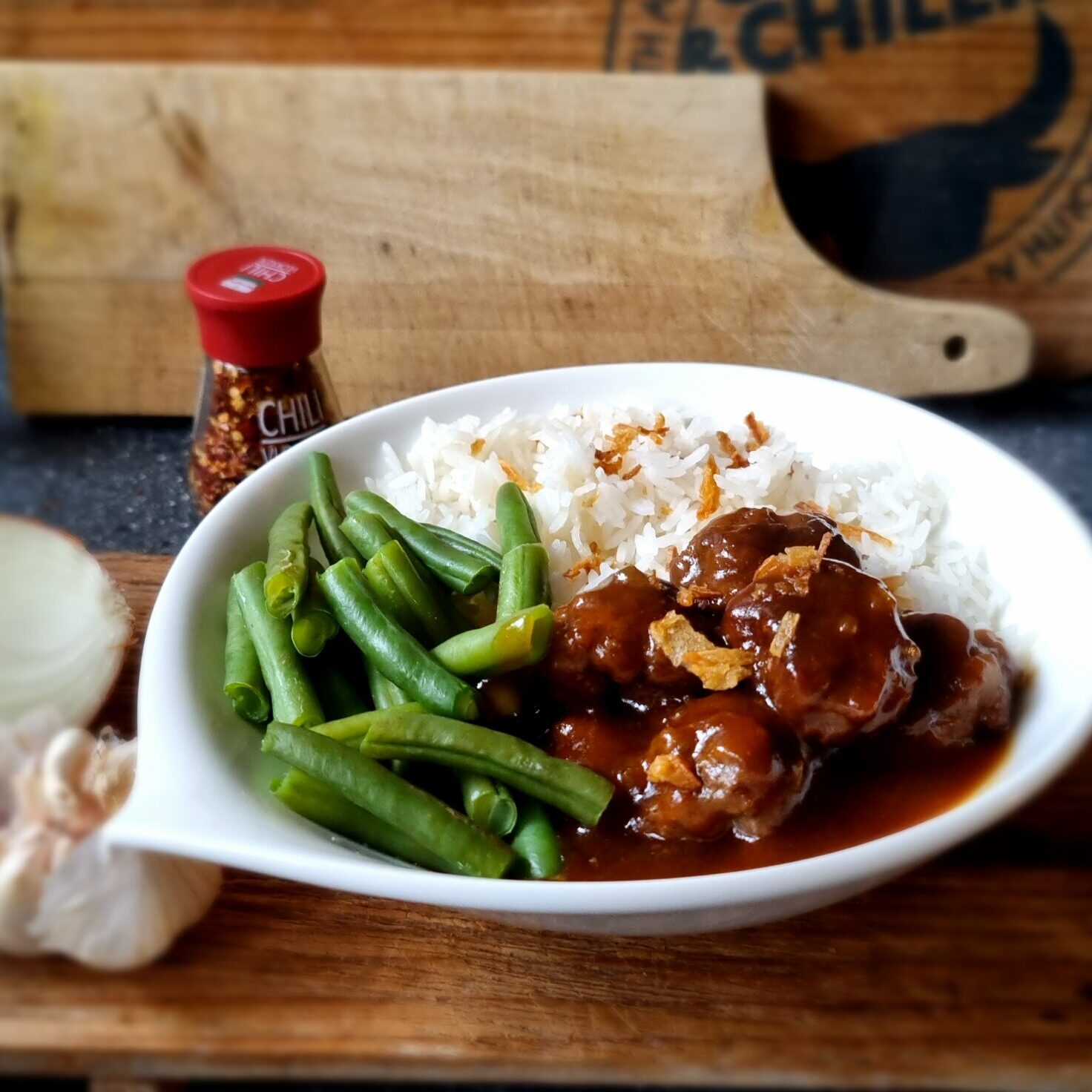 Je bekijkt nu Gehaktballetjes in zoetzure saus