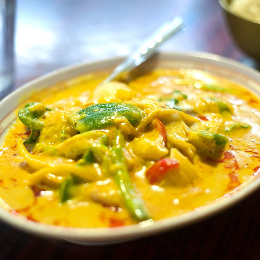 Je bekijkt nu Gele Thaise curry